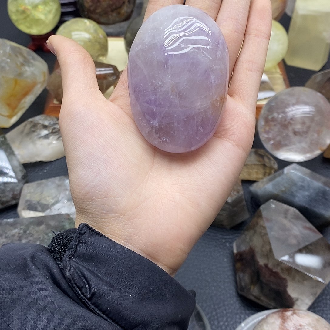 未镶嵌水晶珠宝半成品218水晶石