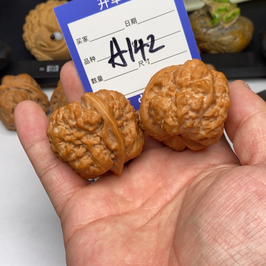 弱***千手串/手链核桃A142蛤蟆头