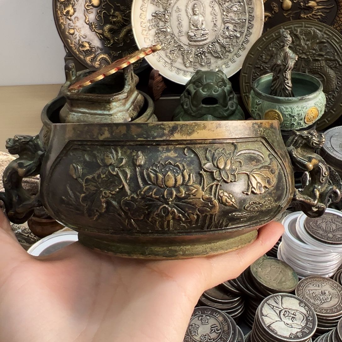 金属复古风格摆件