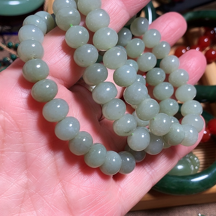 套链未镶嵌透闪石质玉