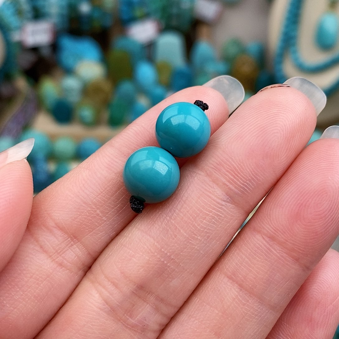 绿松石珠宝奇石未镶嵌