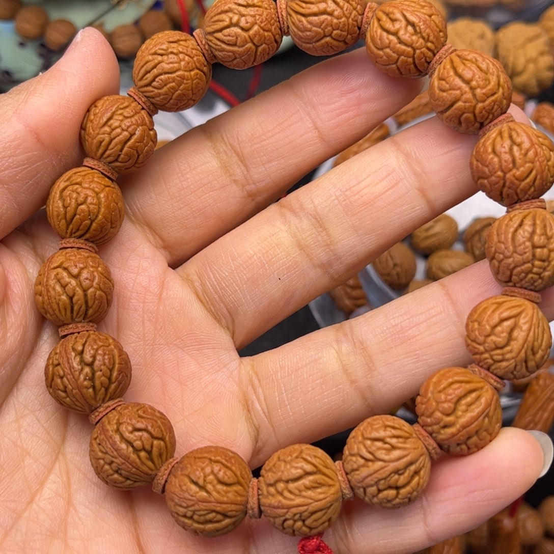 桃核吊坠龙纹桃核