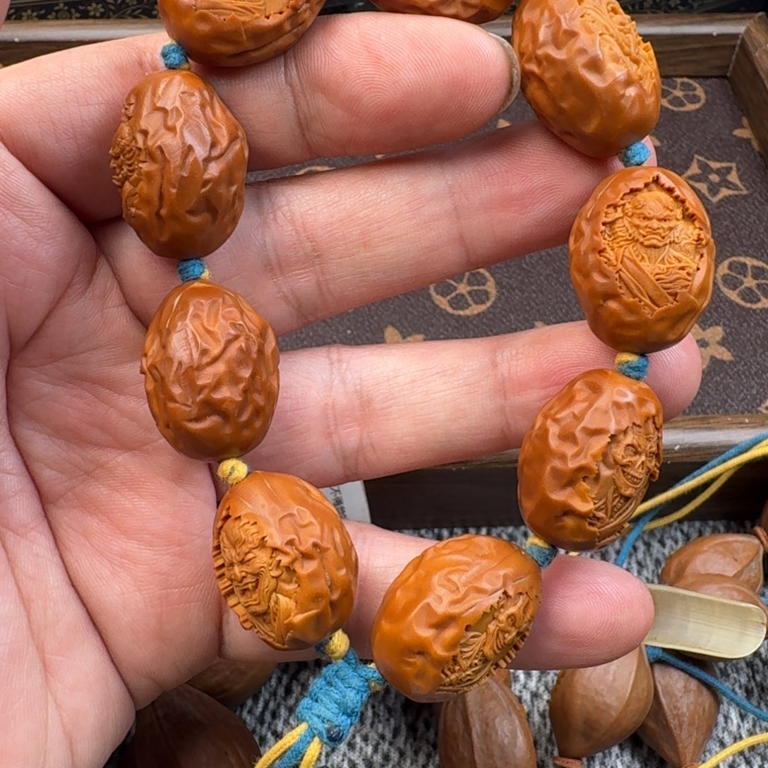 这***冷橄榄核手串/手链橄榄恶僧