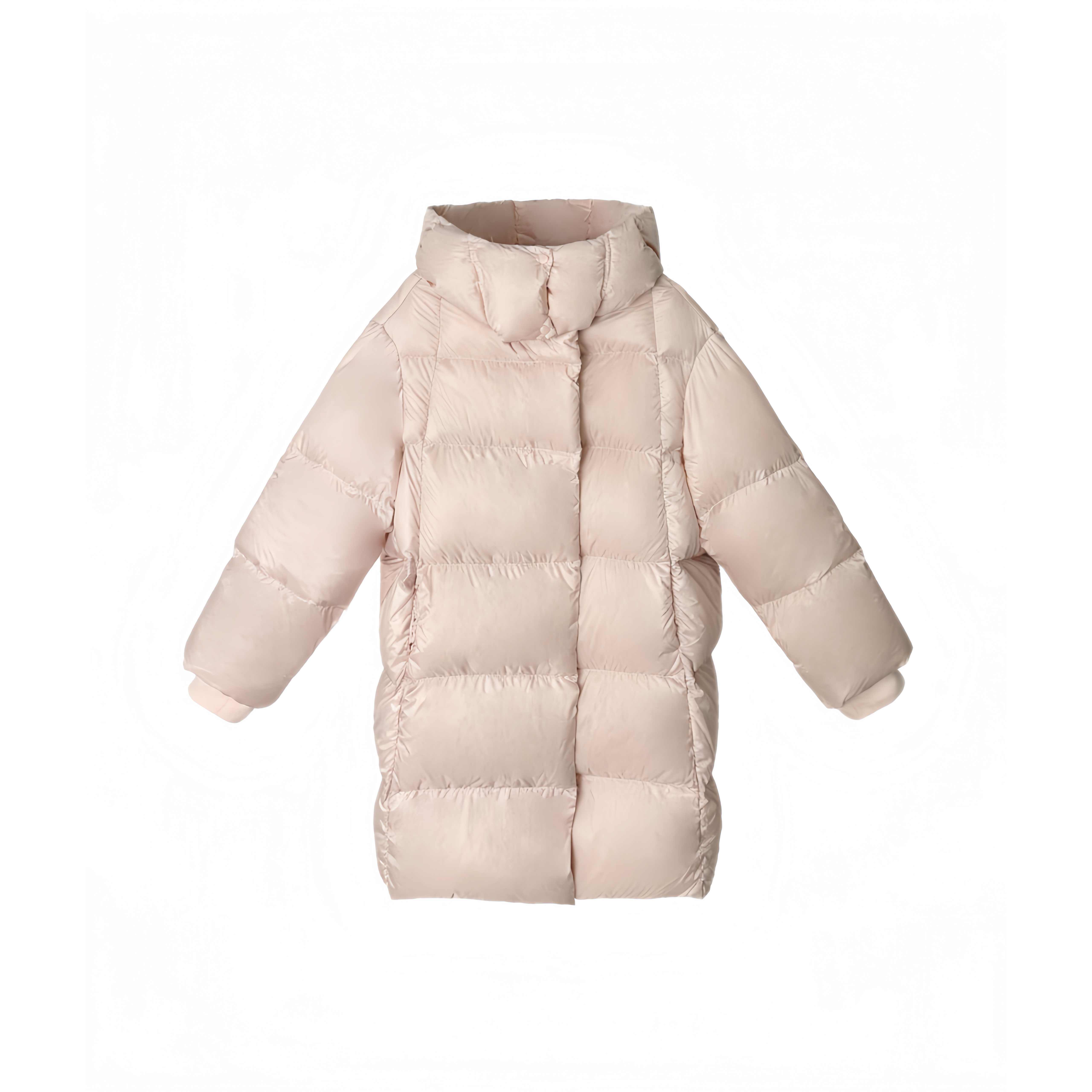 轻奢云朵泡芙大被子中长款羽绒服ZYC007