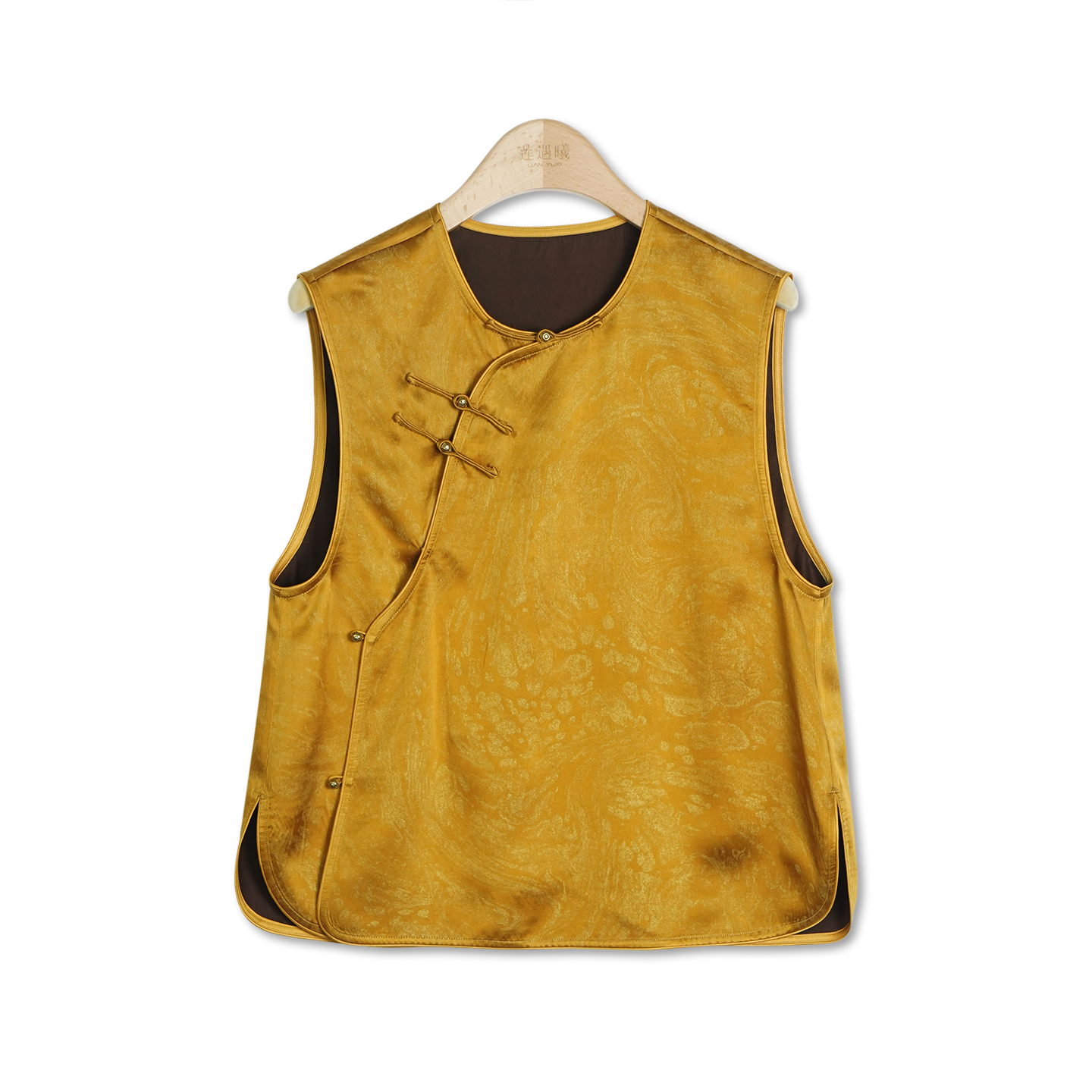 浮光跃金鎏金马甲 新中式国风女装1d1360779