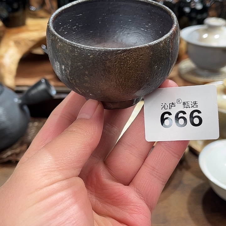 沁庐柴窑古法柴烧全手工茶具