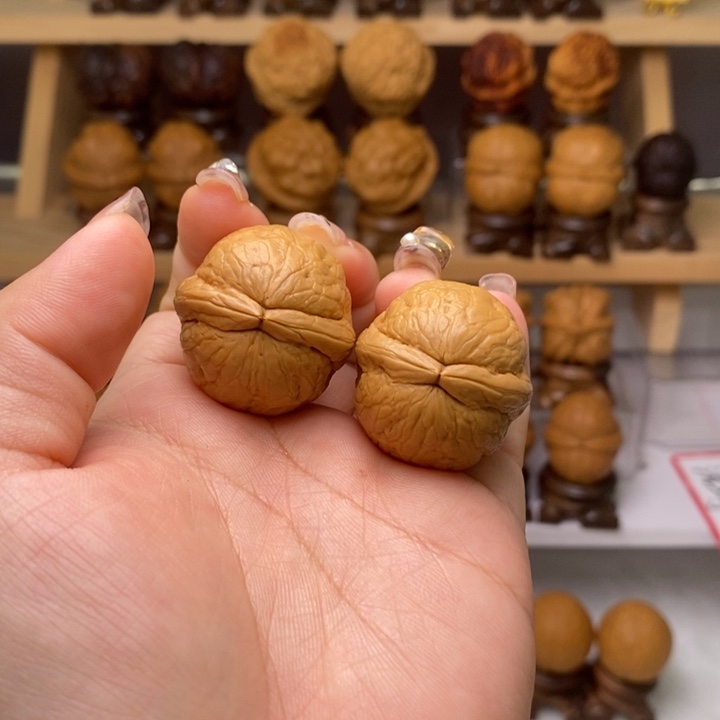 文玩核桃吊坠30福珠Y24