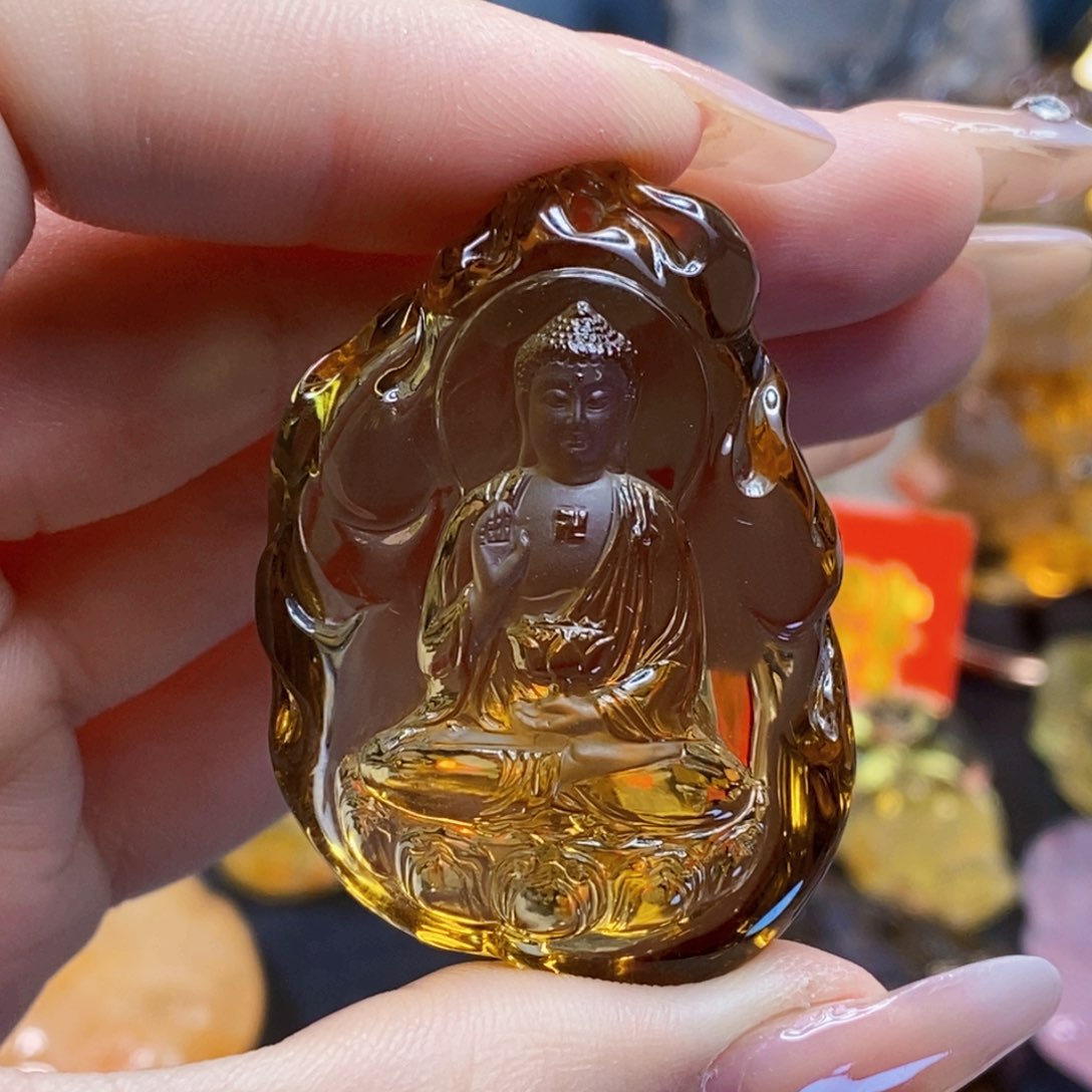 水晶颈饰未镶嵌褔*吊坠