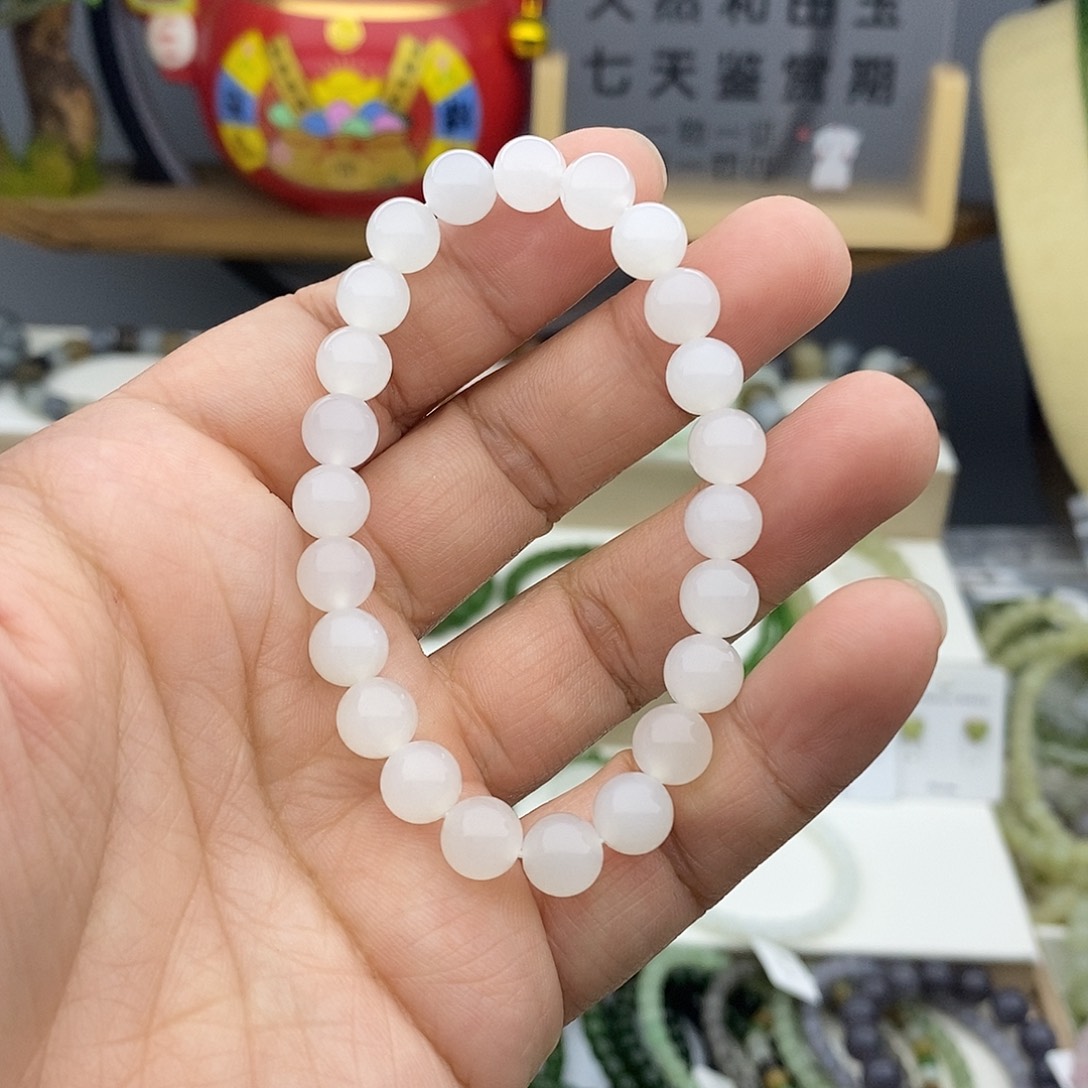 未镶嵌和田玉手链