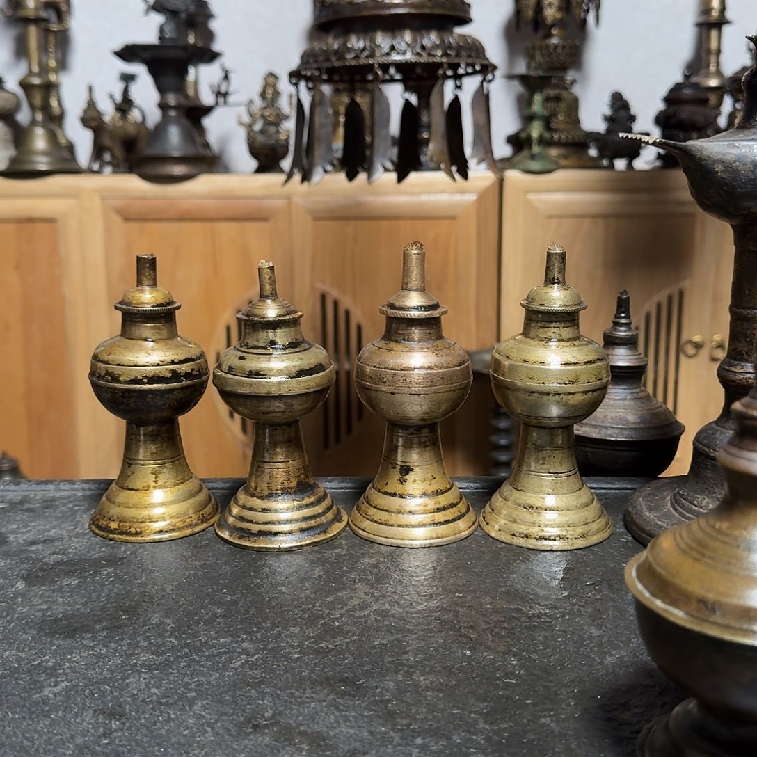 今****铜尼泊尔老铜灯宝瓶灯