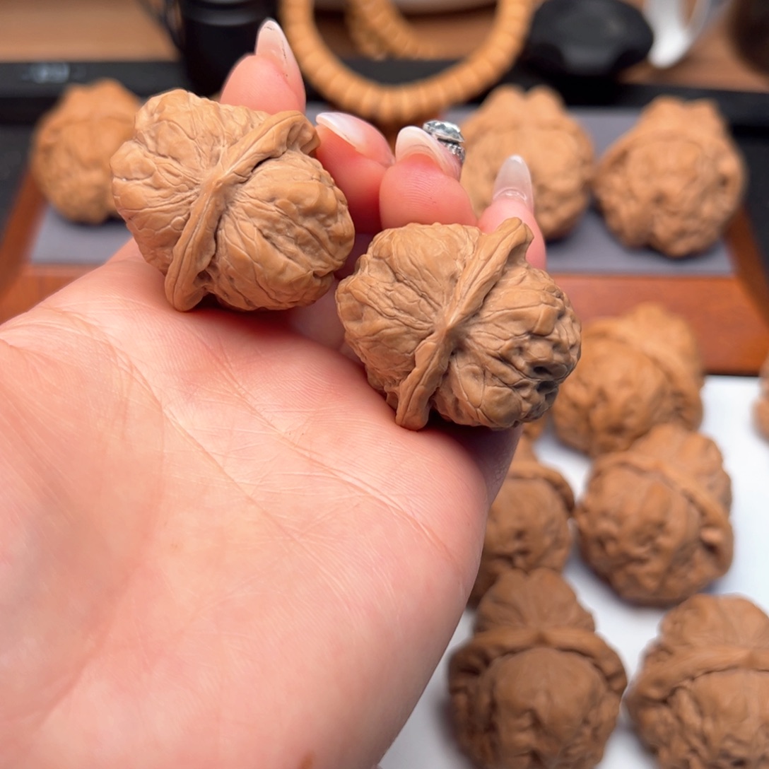 文玩核桃把件蛤蟆34