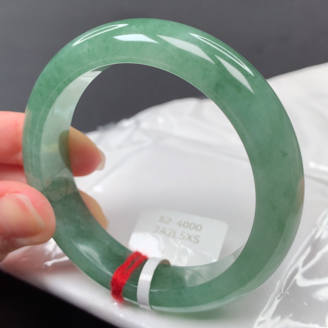 【闪购商品】翡翠手镯未镶嵌32号正圈