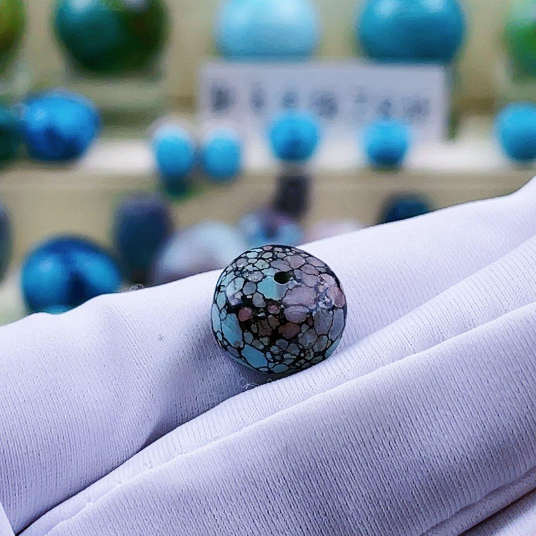 绿松石颈饰未镶嵌霍***焊