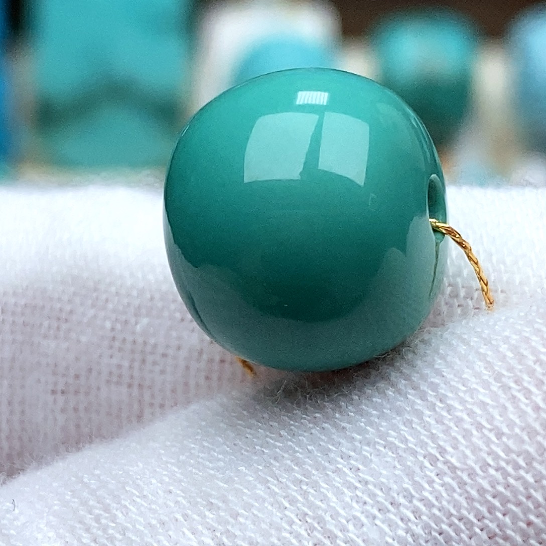 绿松石未镶嵌珠宝奇石尺寸12.5