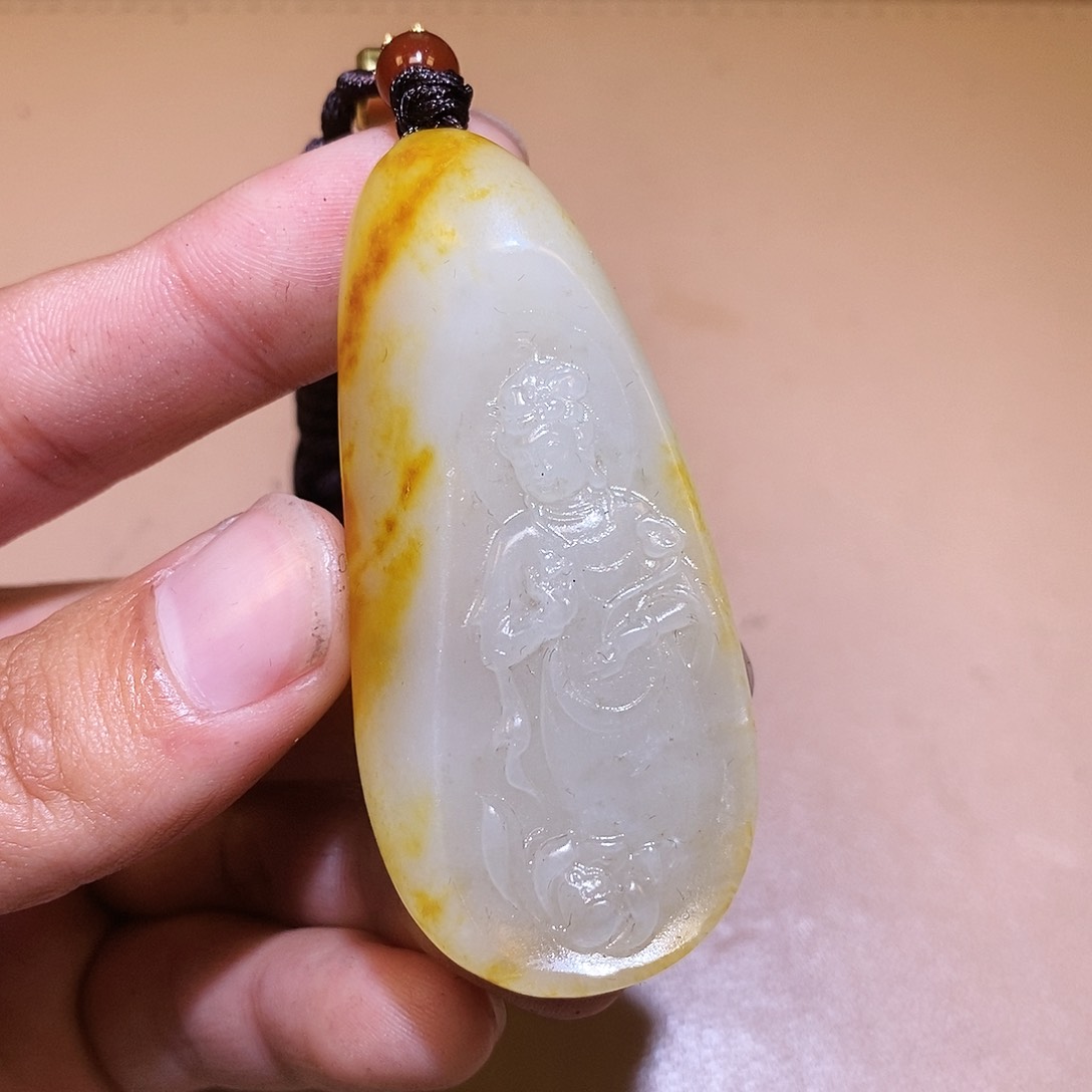 和田玉颈饰未镶嵌L8 