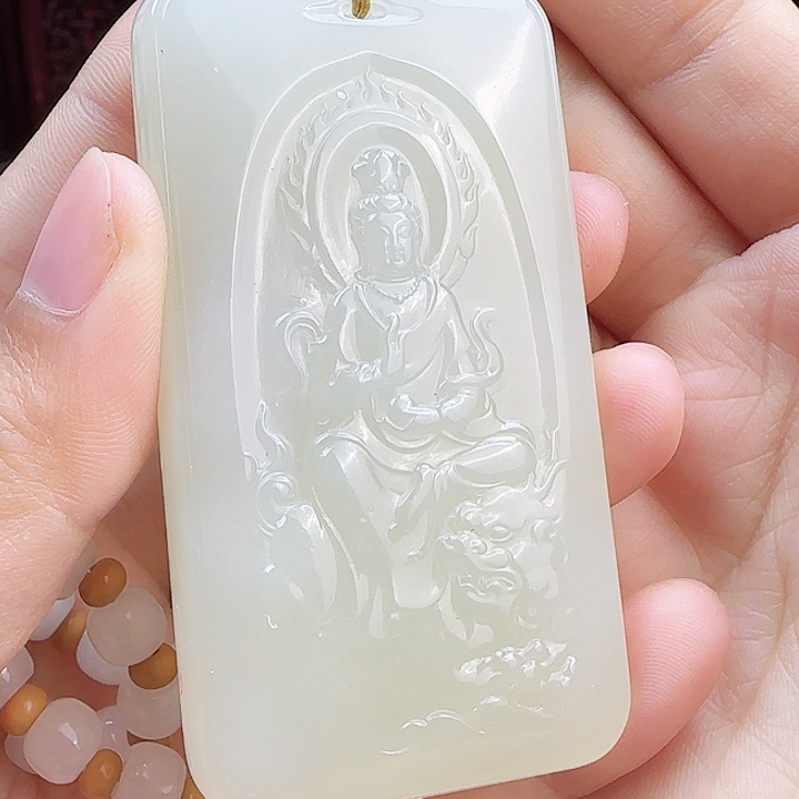 和田玉挂件未镶嵌定制发货