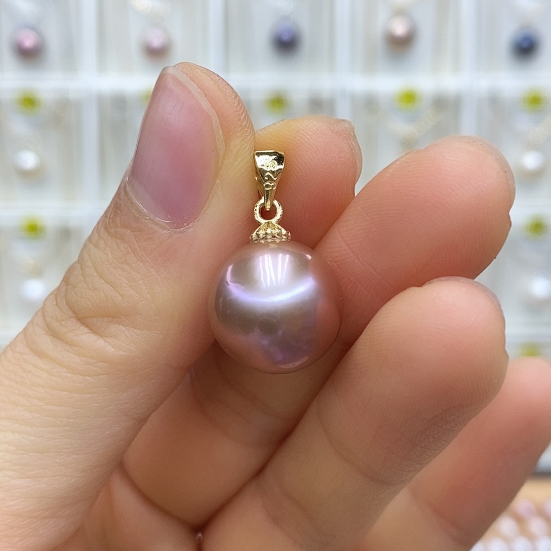 淡水珍珠未镶嵌吊坠(赠链)