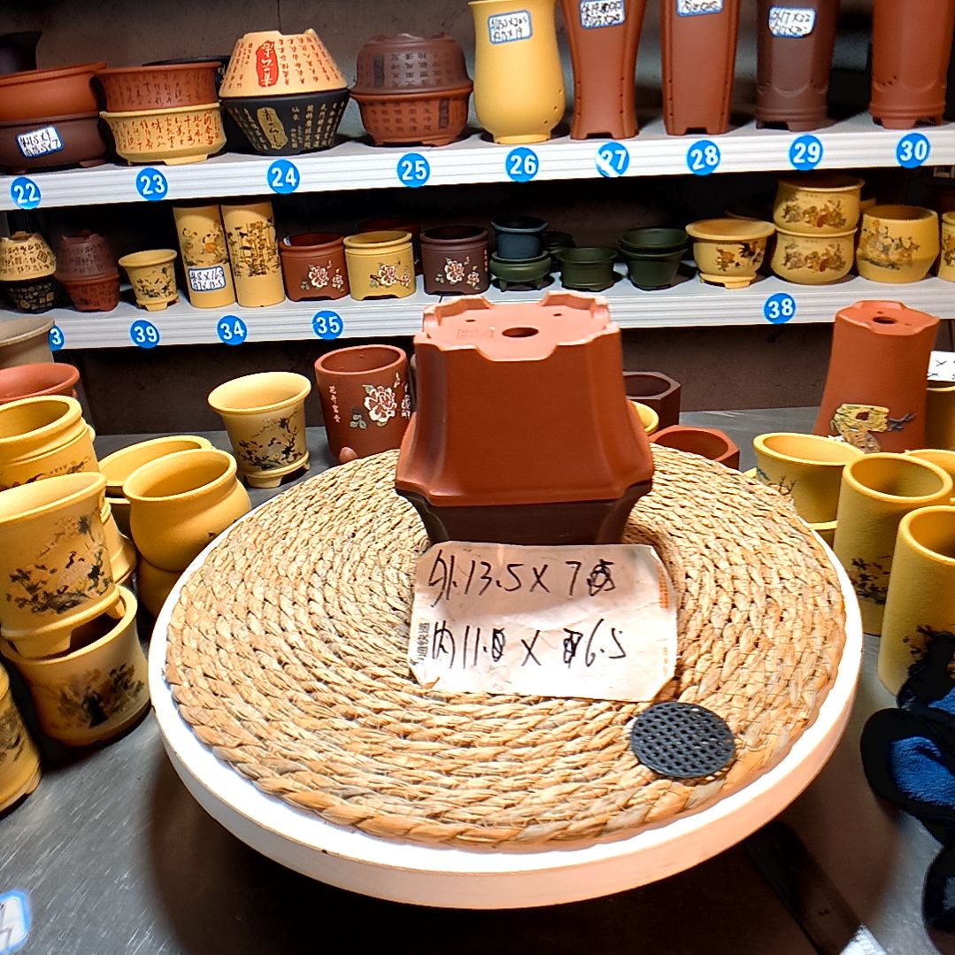 宜兴紫砂紫砂花盆盆紫砂