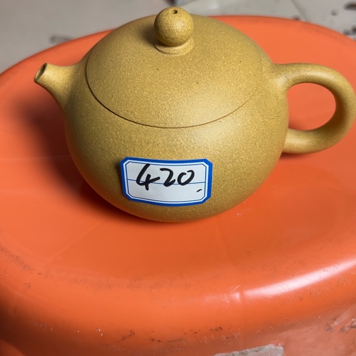 茶壶紫砂黄金段瑕疵420