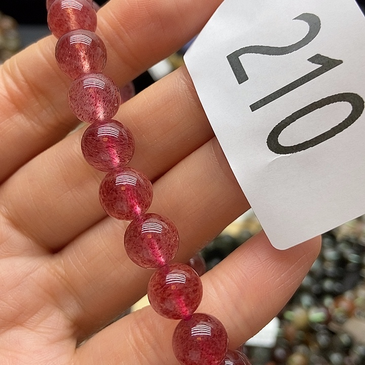 石英质玉手链未镶嵌手串