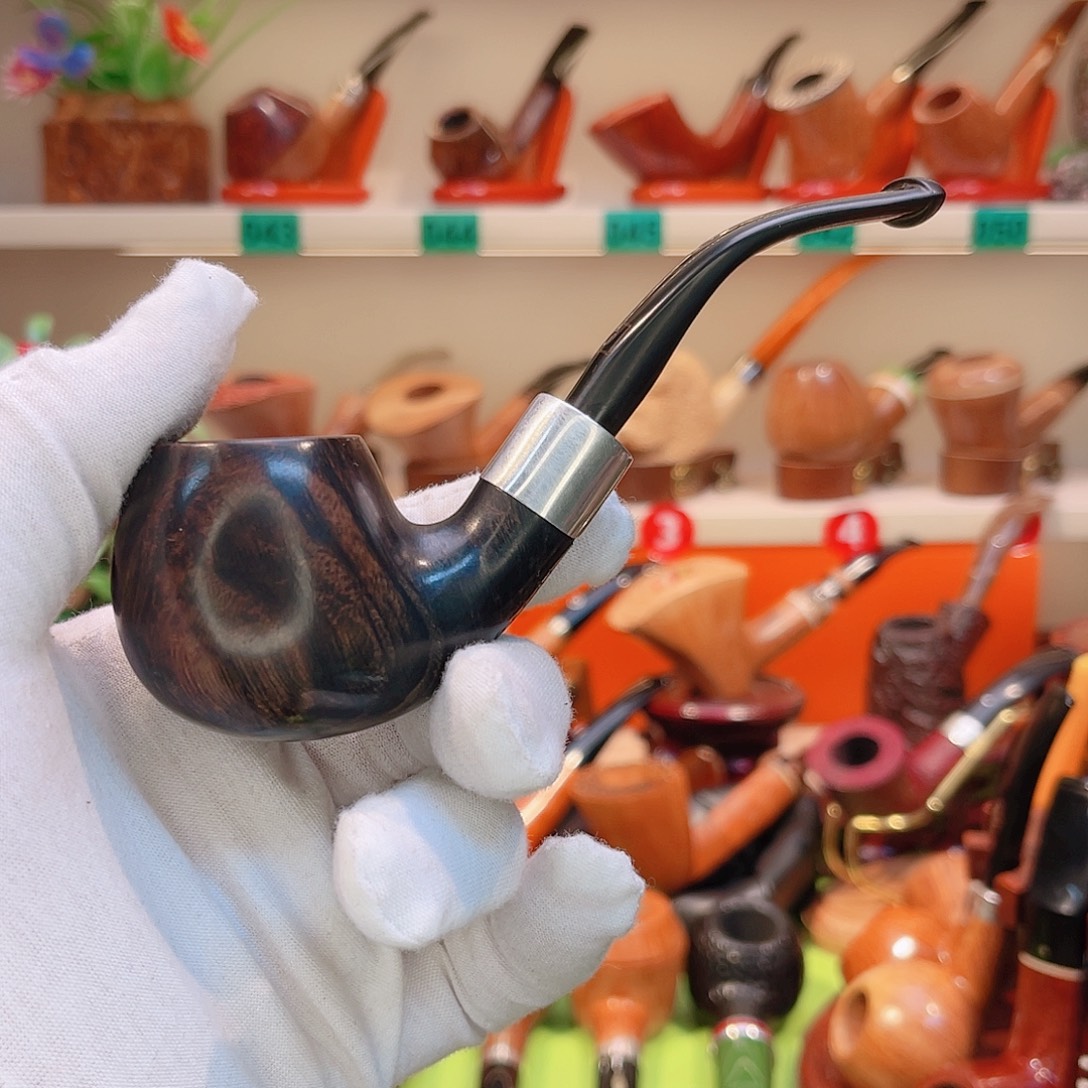 有***黄意大利石楠木烟斗