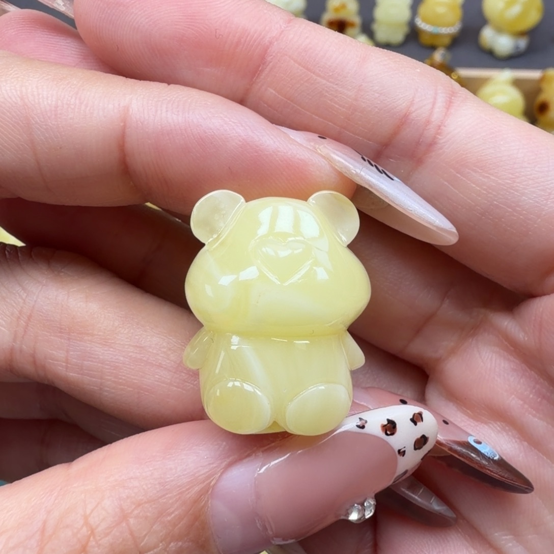 琥珀未镶嵌裸石蜜蜡