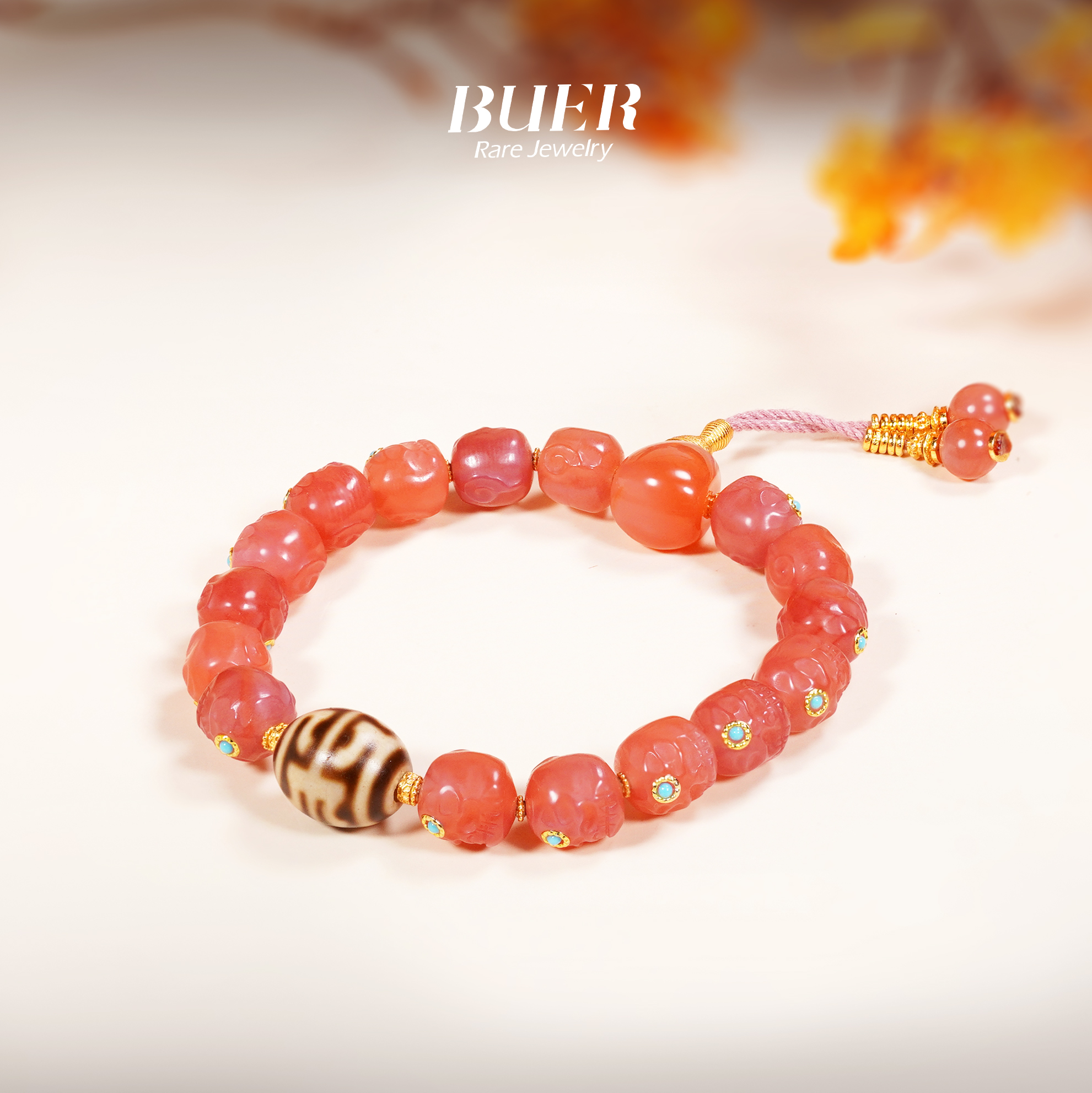 【不二】粉珠珠DIY手串(多样性发)