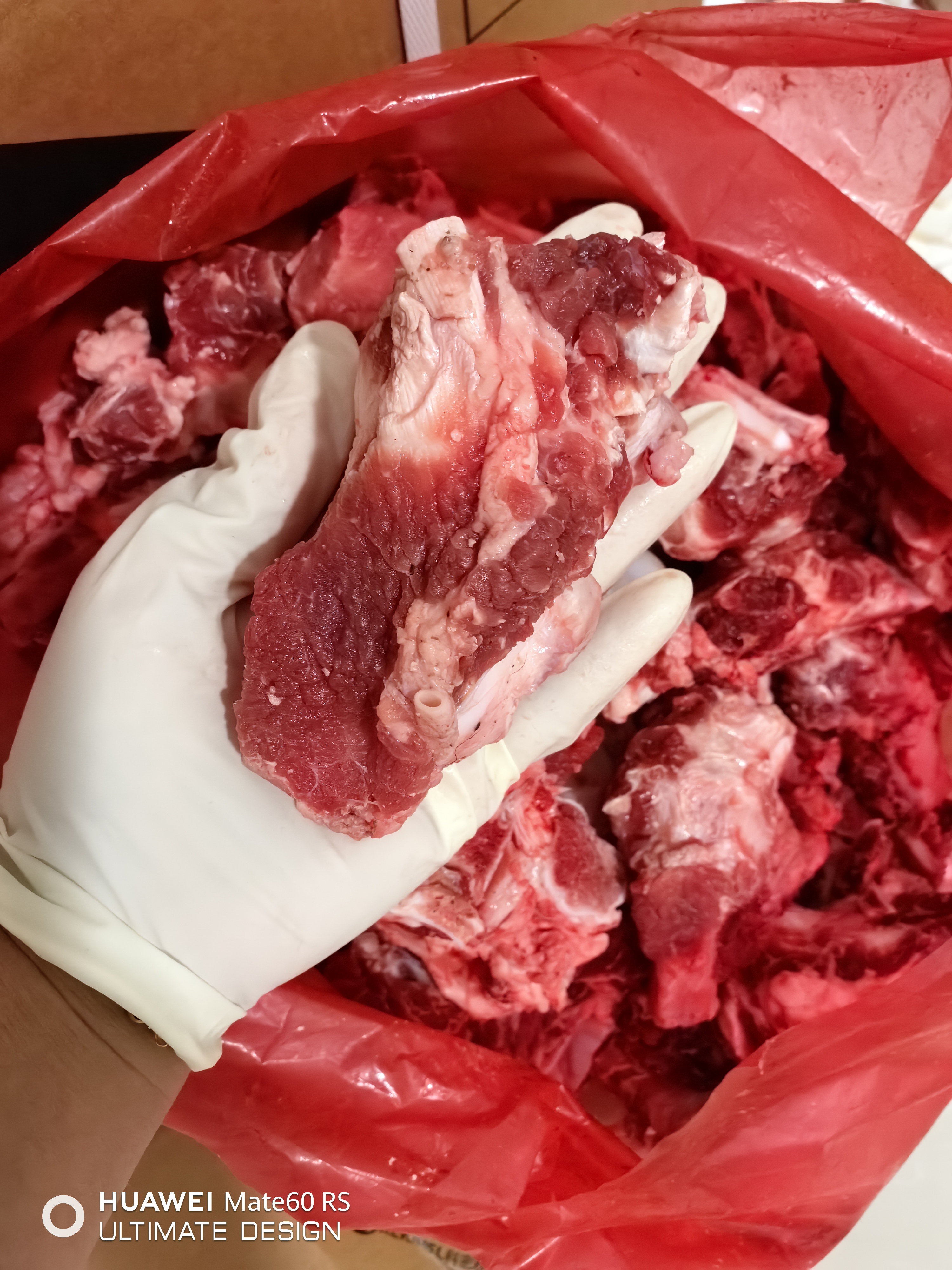 清真牛肋条头（一块骨头两三口肉）