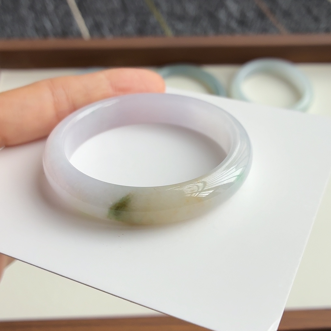 未镶嵌手镯翡翠正圈48.6