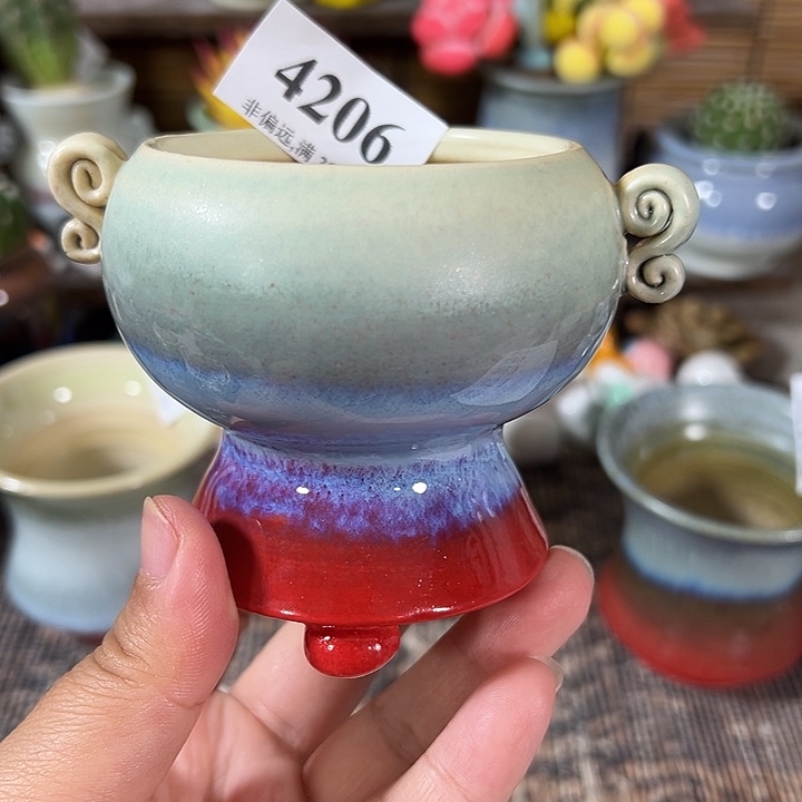 七千手工花盆满30包邮
