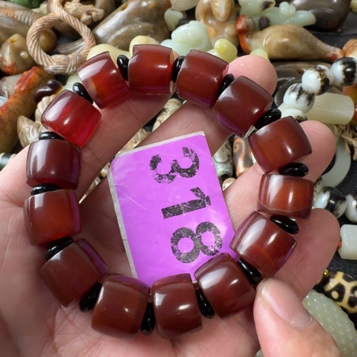 玛瑙/玉髓未镶嵌颈饰