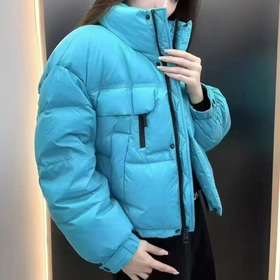 小个子冬季时尚棉服2025新款潮流休闲加厚短款外套女宽松棉