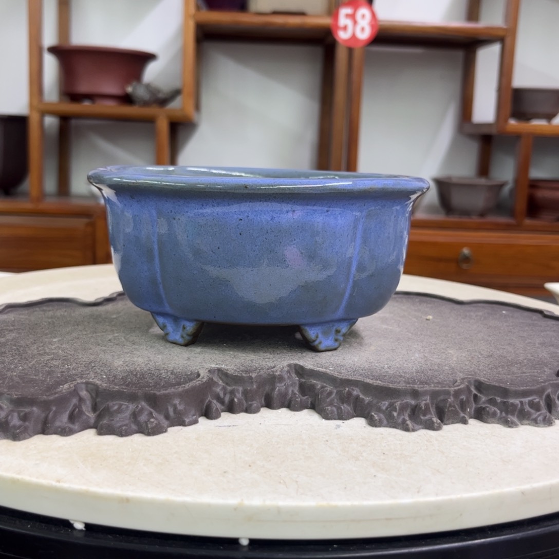 紫砂花盆瑕疵8-16-14。。。