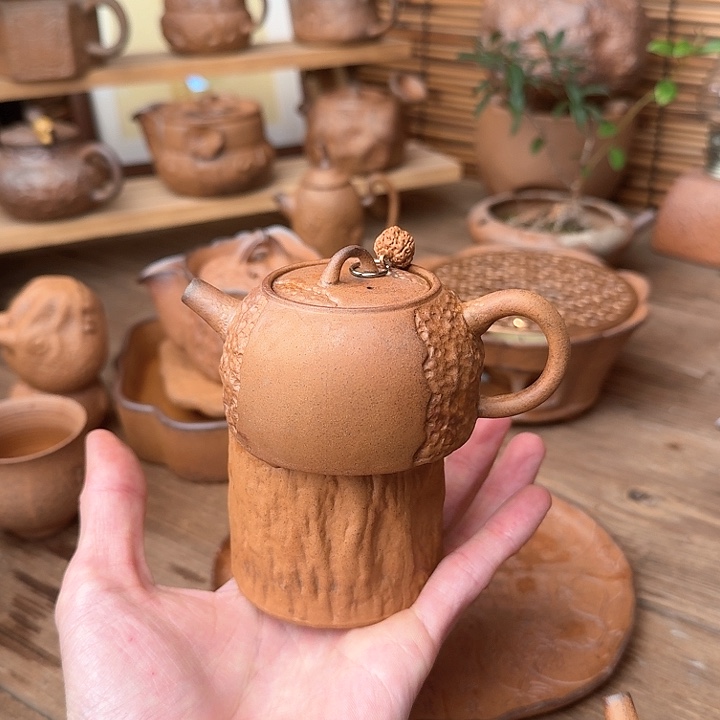 原矿老岩泥茶器系列