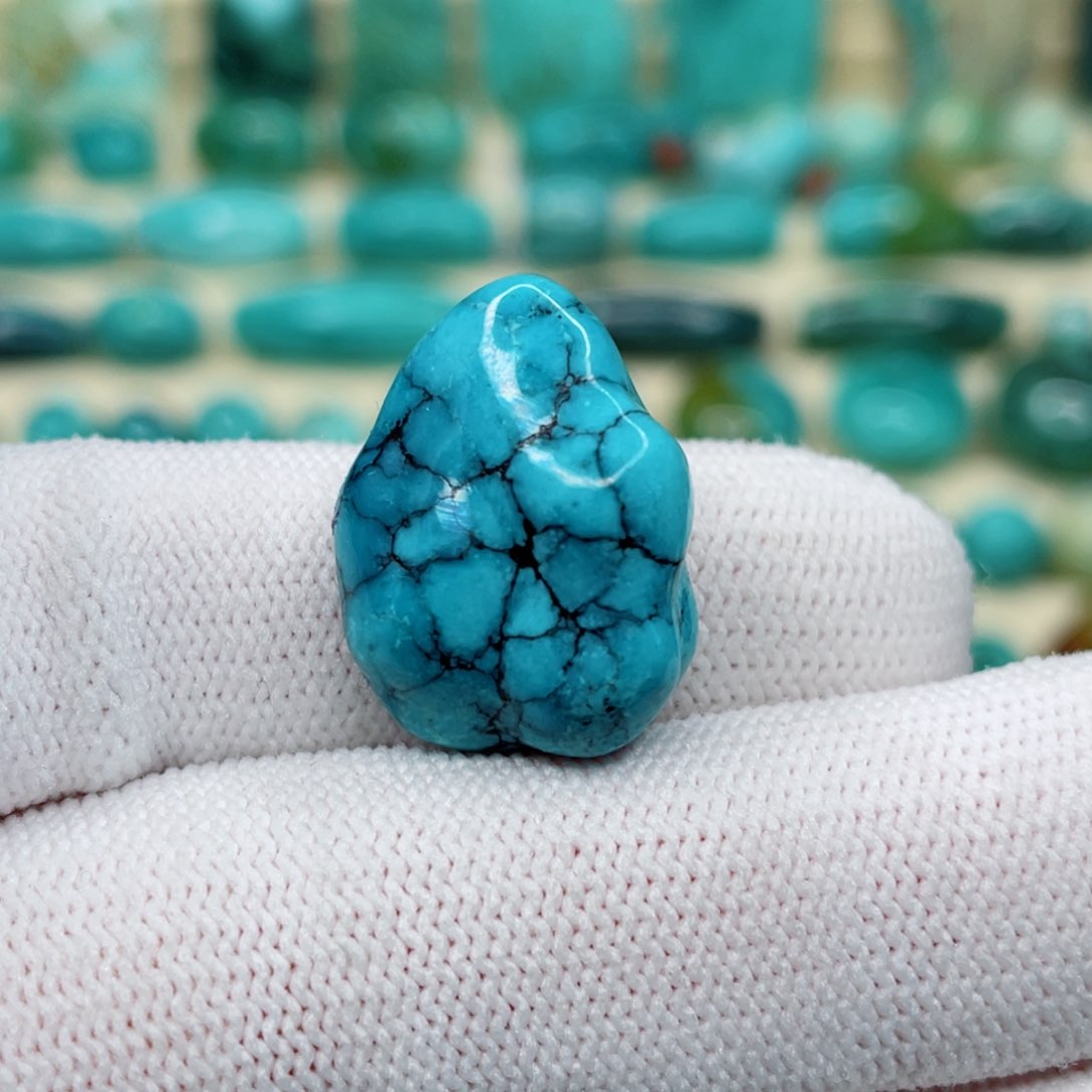 绿松石珠宝奇石未镶嵌