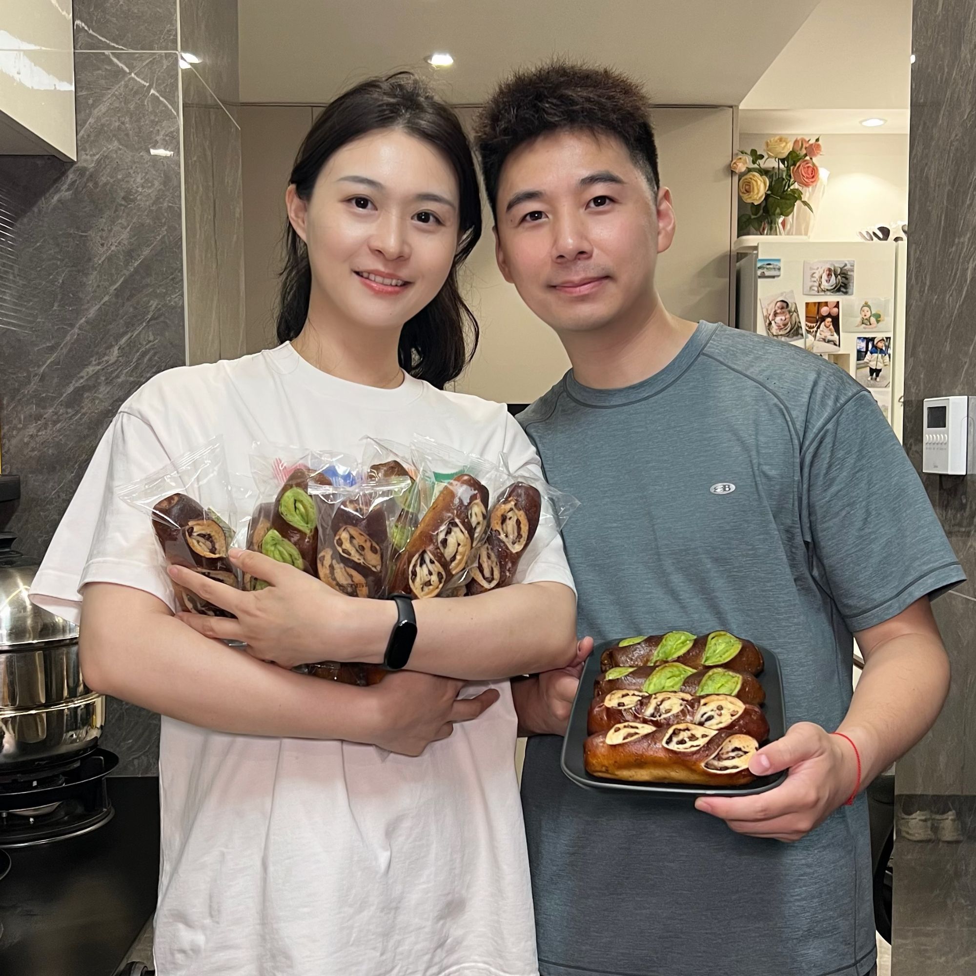 [小何家]无蔗糖低脂正宗碱水面包代餐饱腹咸香碱水棒-8