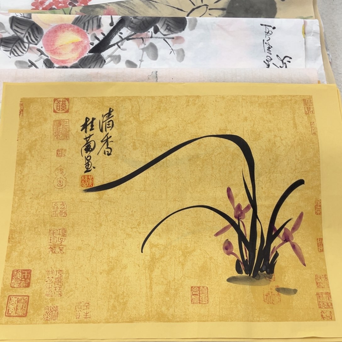 国画纯手绘字画作品欣赏