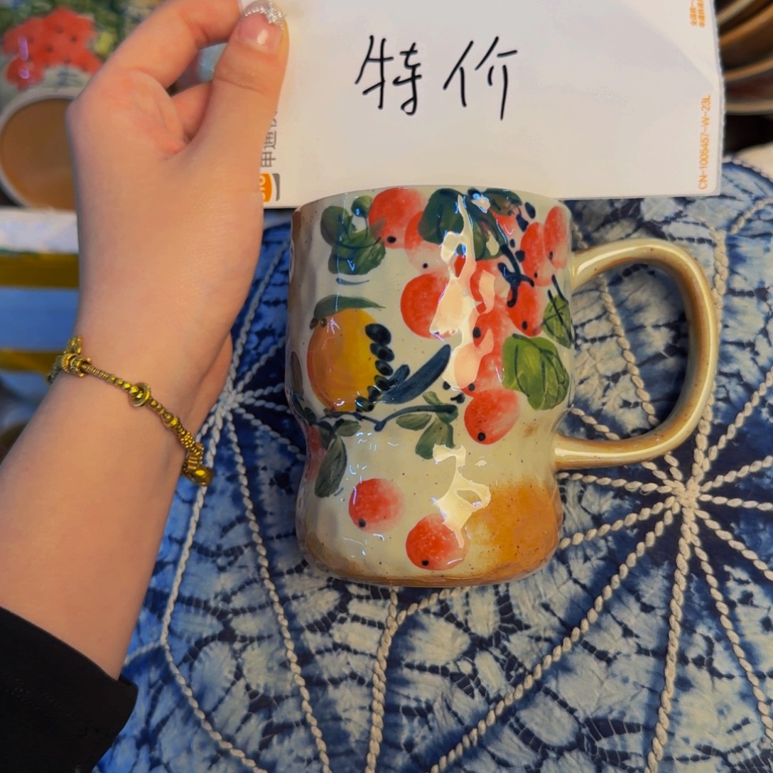 瓷片景德镇陶瓷手工手绘