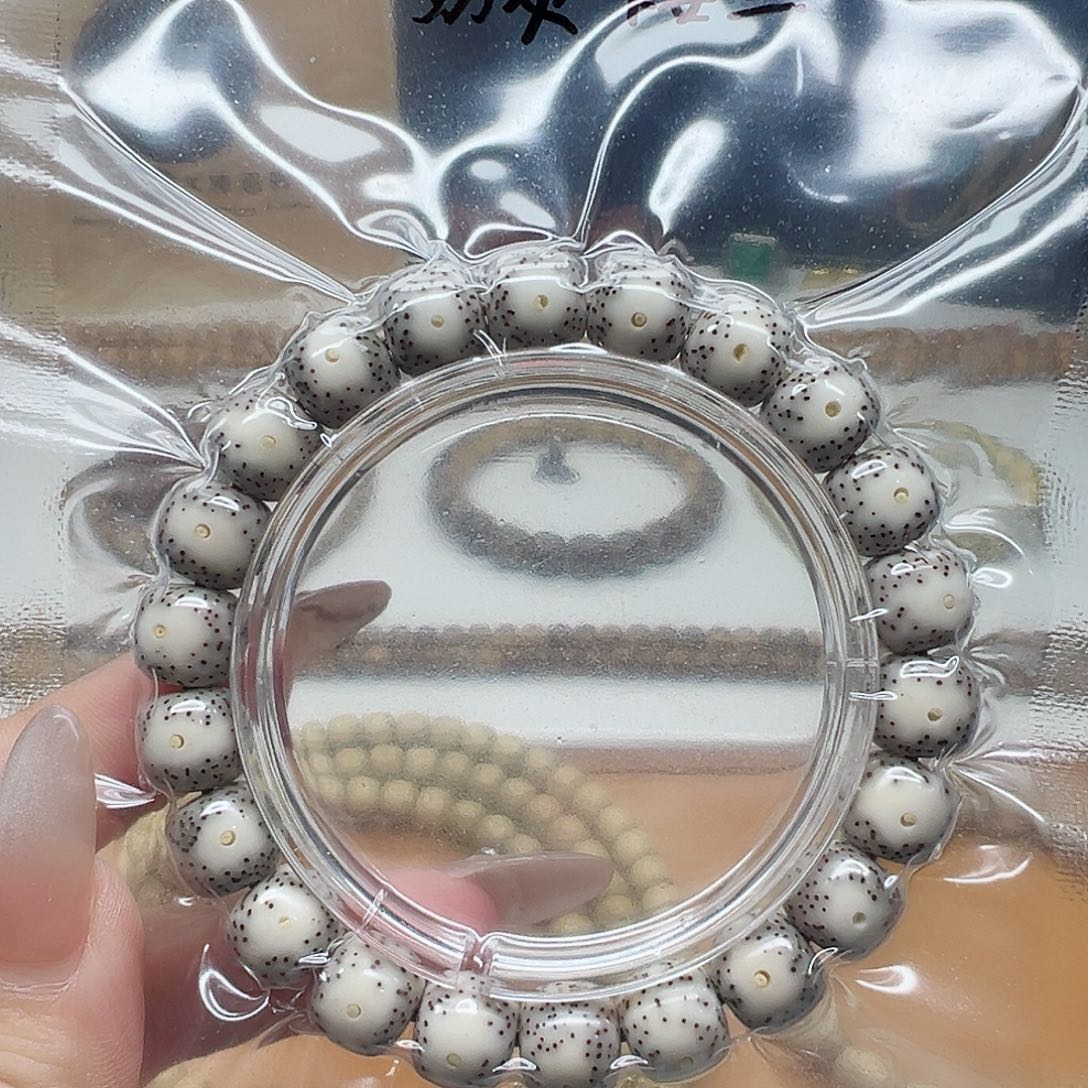 星月菩提手串李*胖11x10卡姿兰