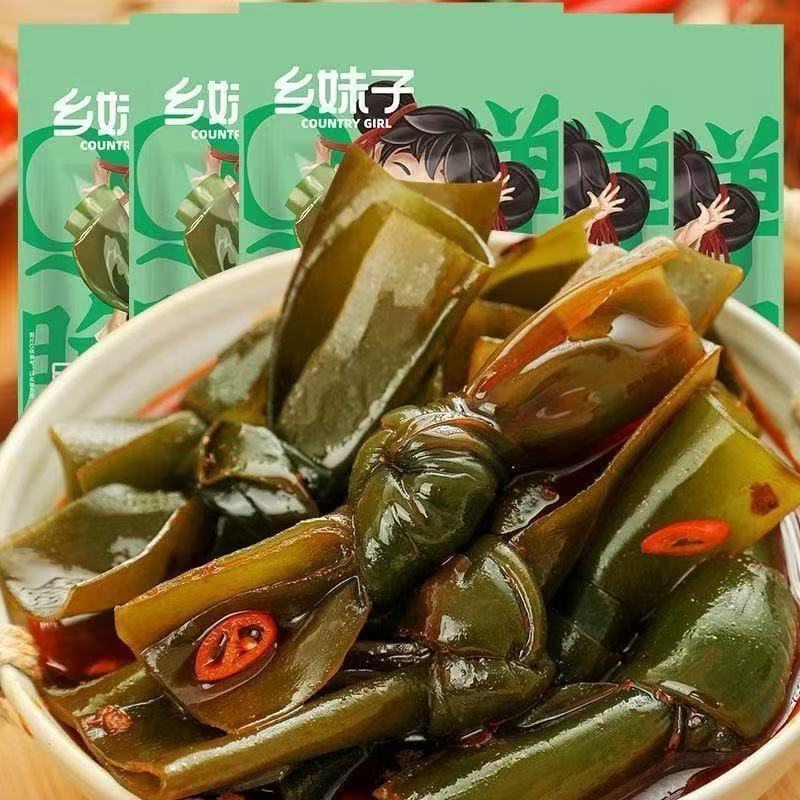 乡妹子海带结--4个M换一包--开袋即食深夜追剧小零食