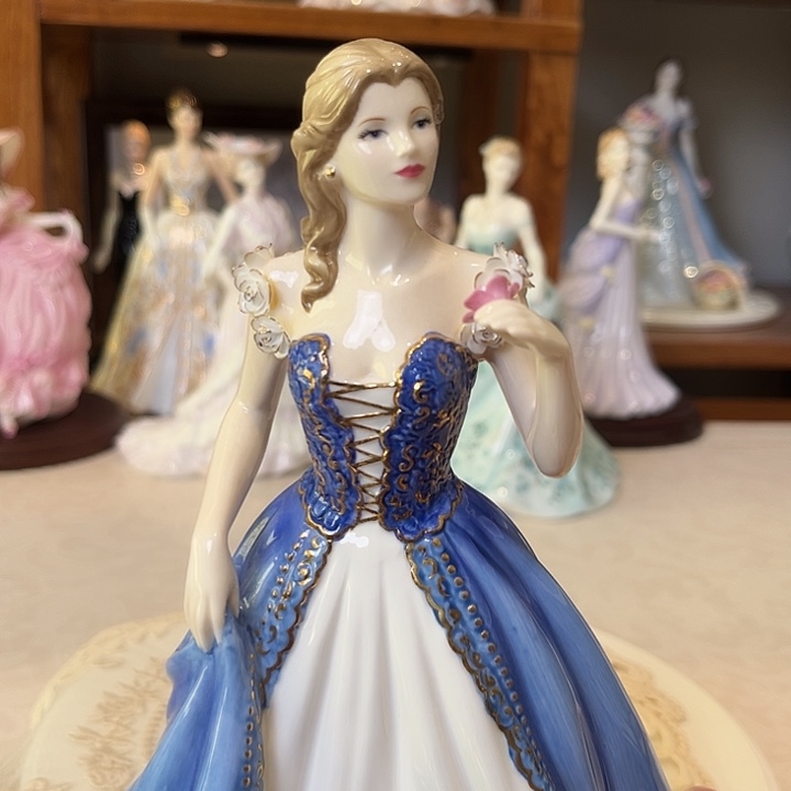 杯欧洲中古瓷器摆件