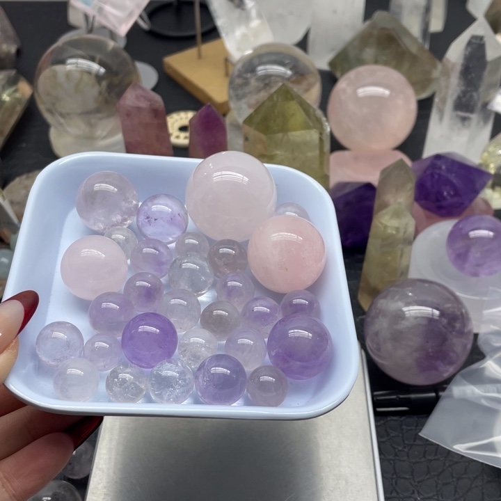 水晶49未镶嵌茜*茜天然水晶