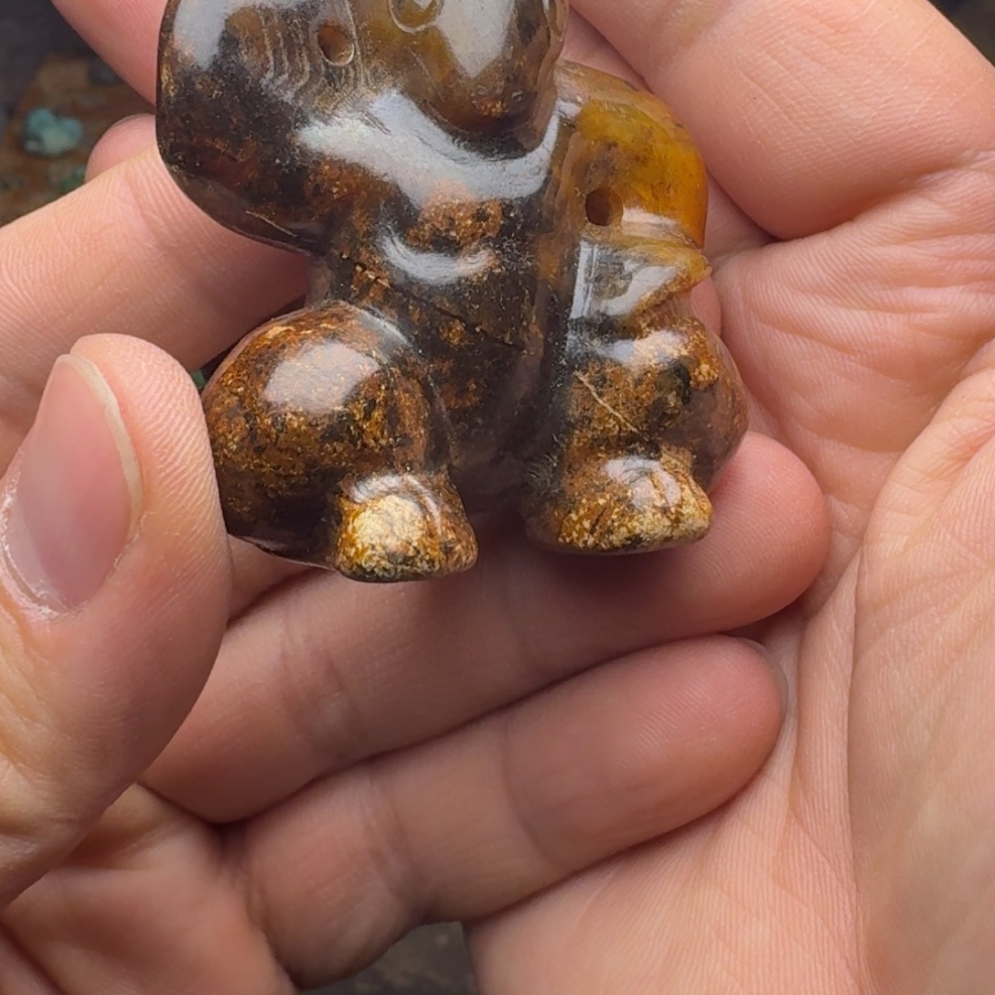 和田玉（糖玉）未镶嵌挂件