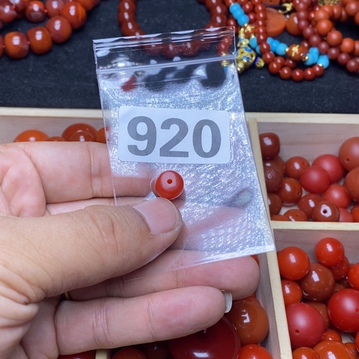 南红玛瑙手链合金小*闹