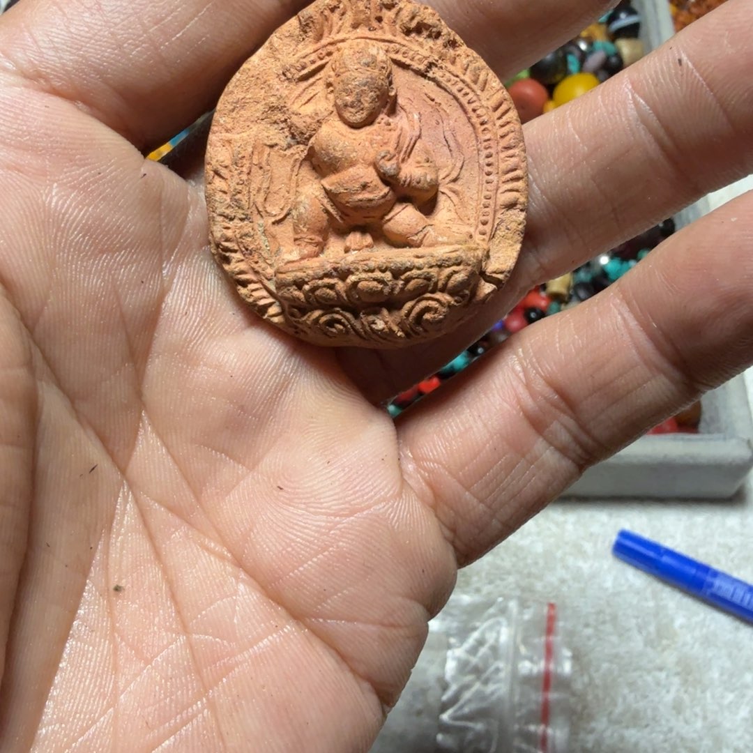 泥塑藏区回流泥擦金刚