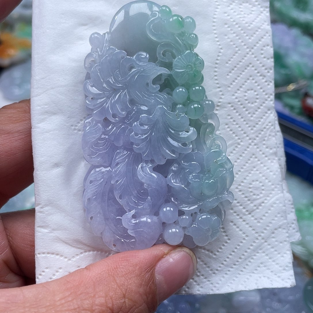 颈饰未镶嵌翡翠翡玉缘翡翠