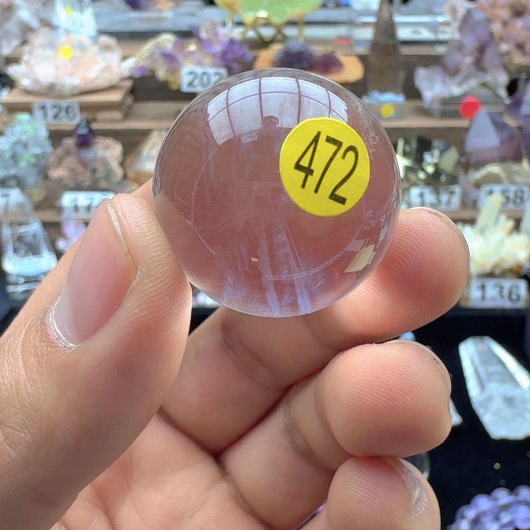 檀***枷水晶未镶嵌珠宝半成品