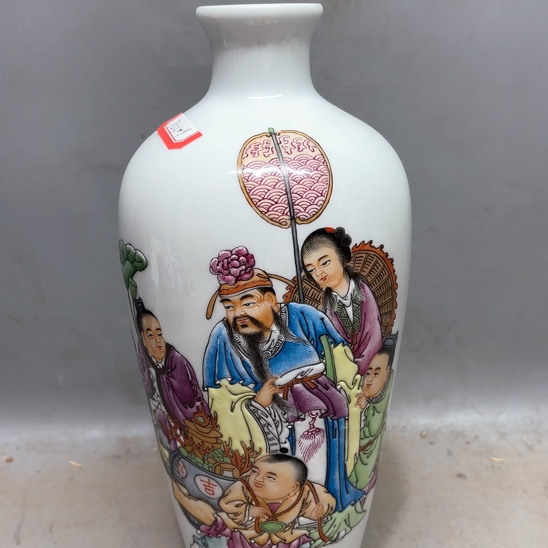 摆件天****子精品陶瓷工艺美术品摆件