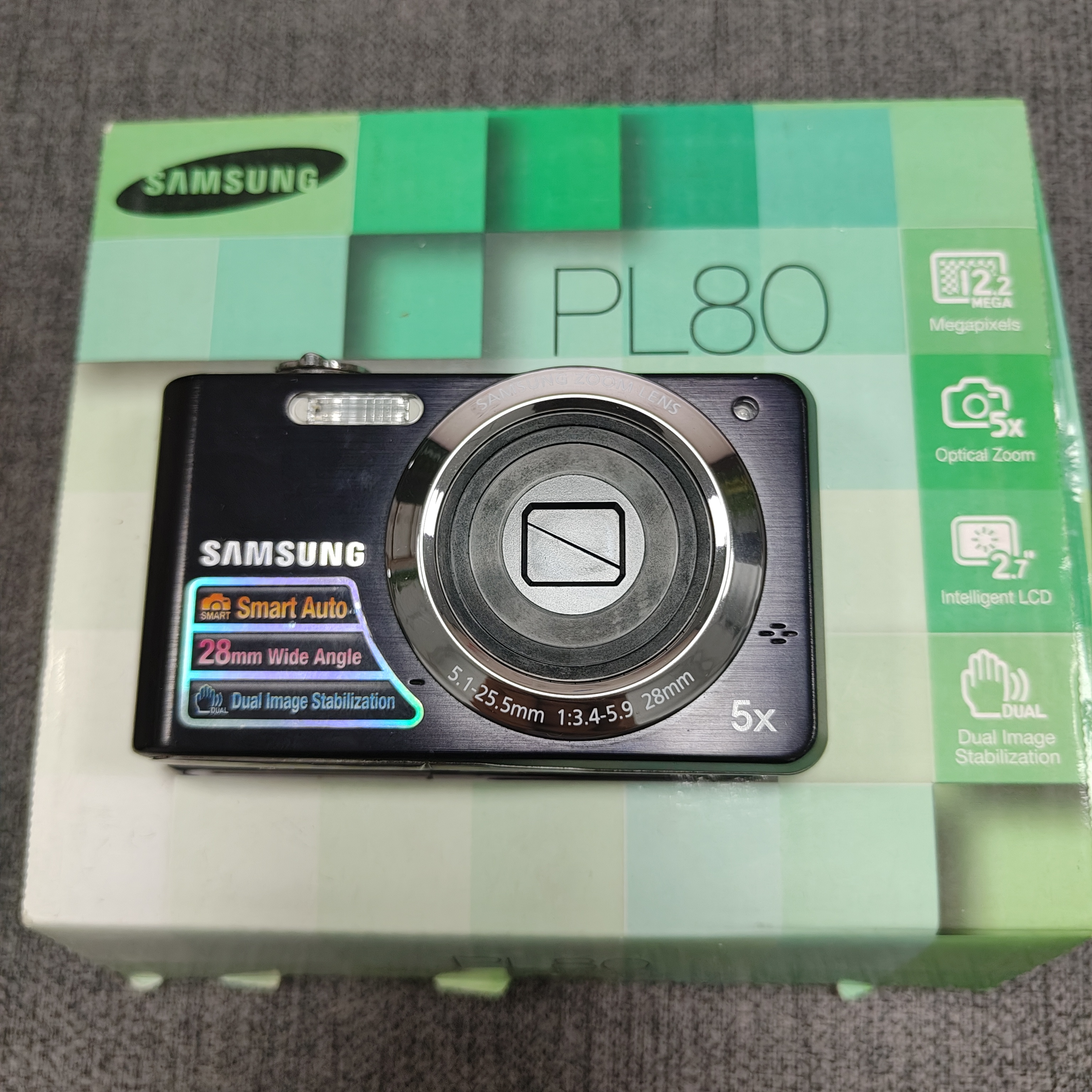 95新 Samsung/三星 PL80 人像冷白 滤镜场景多 原盒