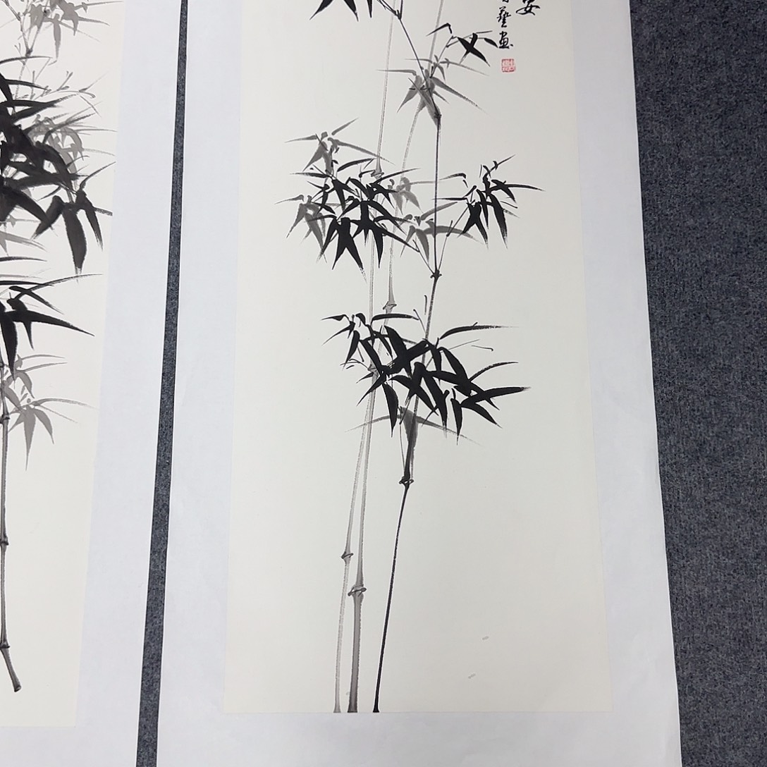 国画纯手绘山水花鸟